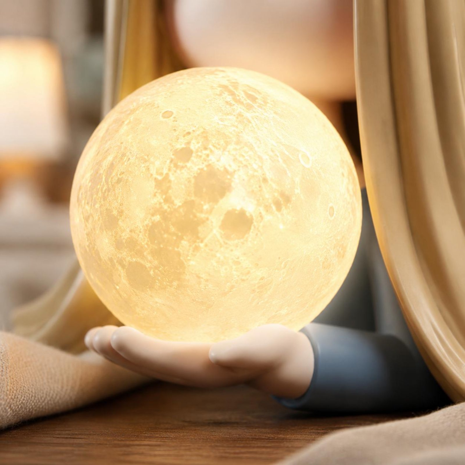 Lighting Decoration Ideas - Lámpara Hucha con Función de Almacenamiento,