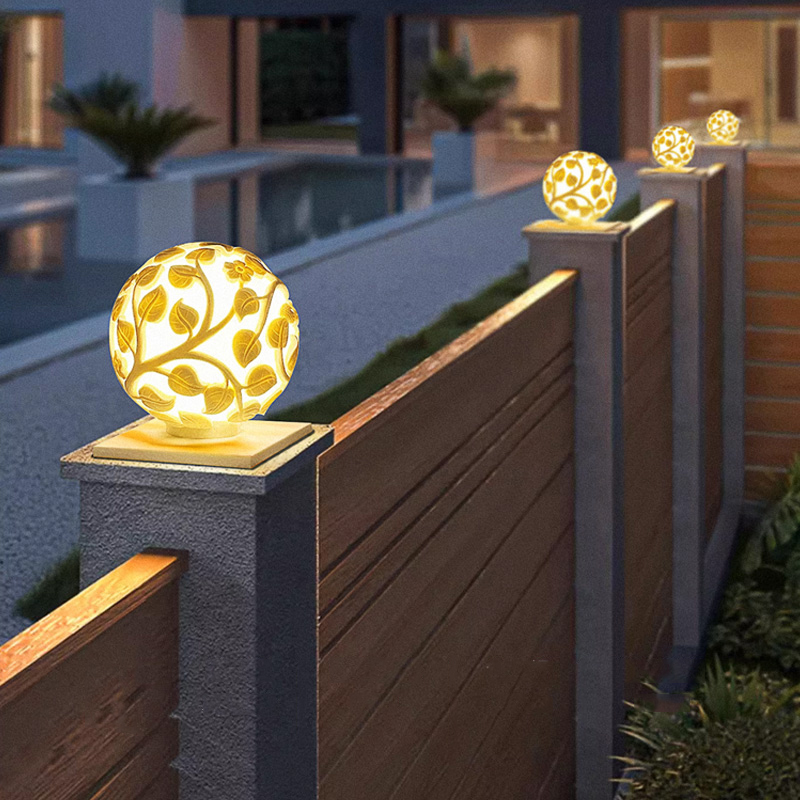 Lighting Decoration Outdoor - Luces de columna para exteriores, luces
