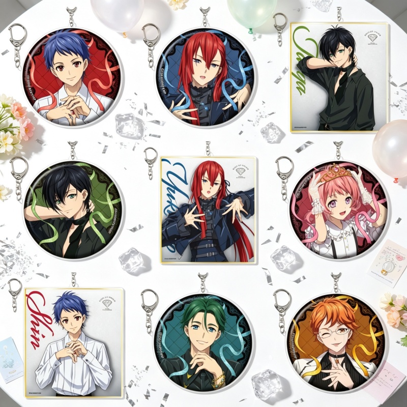 Decor Lighting Phone Number - Llavero de Acrílico Anime 2026 de