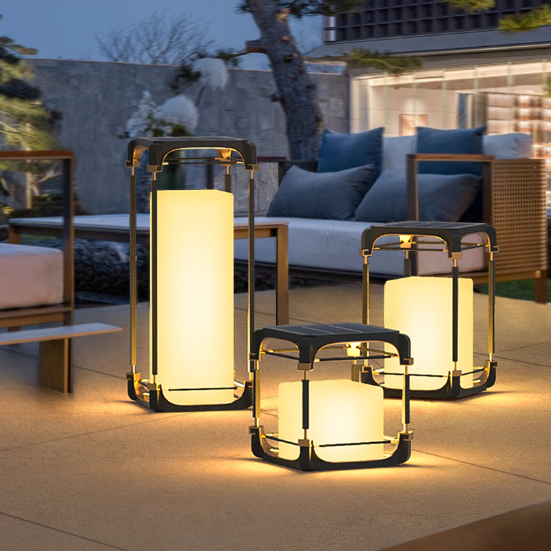 Lighting Decoration Outdoor - Lámpara de Pie Luminosa para Patio,