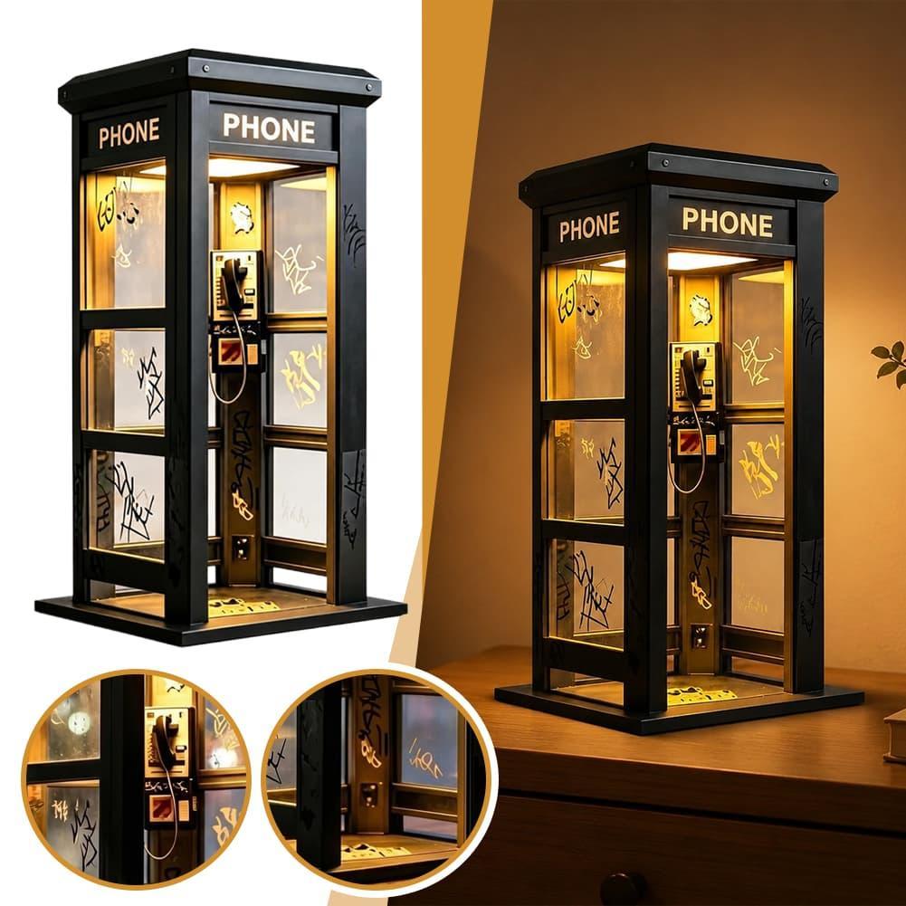 Lighting Decor For Home - Lámpara de mesa estilo cabina telefónica
