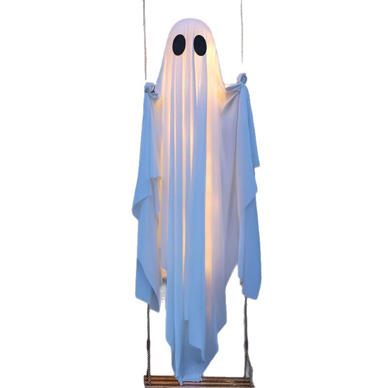Lighting Tree Decor - Fantasma Colgante Decorativo de Halloween, Lindo