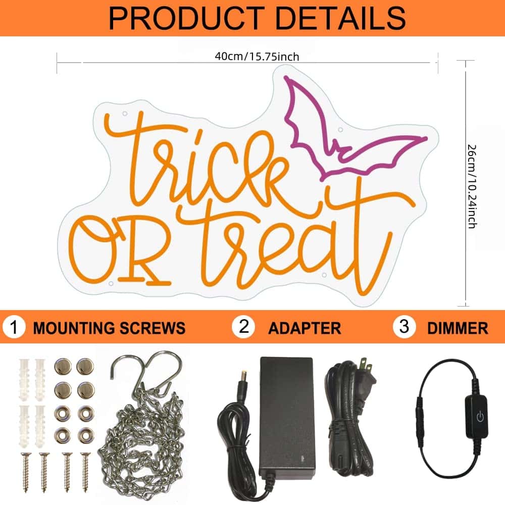 Letrero LED de Neón con Alimen - Home Decor Lighting Tricks reseña y precio