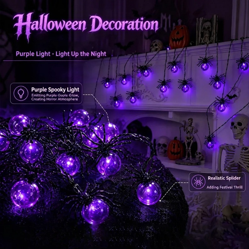 Guirnalda de Luces LED con For - Lighting Decoration Outdoor reseña y precio