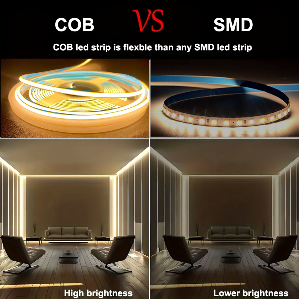 Tira de LED COB Ultrafina de 3 - Decor Lighting Hours reseña y precio