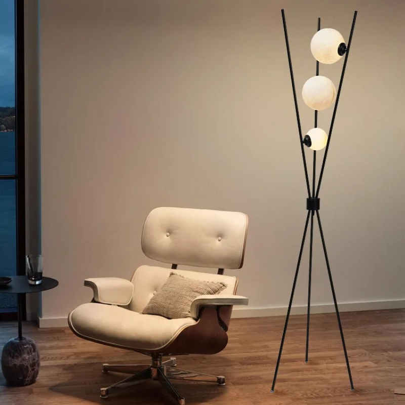 Lámpara de pie con diseño de l - Floor Lamp Tripod reseña y precio