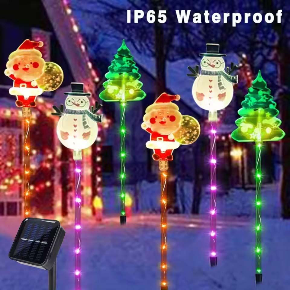 1 Juego de Luces Solares para  - Lighting Tree Decor reseña y precio