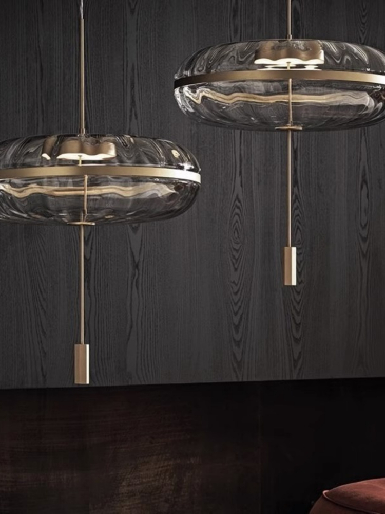Candelabro de vidrio Circular  - Lighting Decor Store reseña y precio