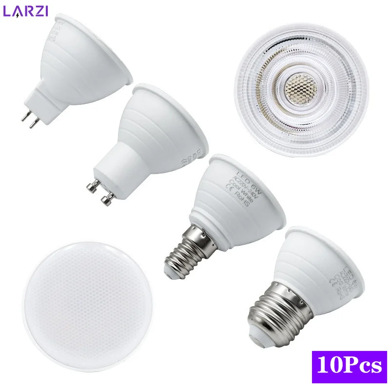 10 Bombillas LED E27/E14 MR16  - Decor Lighting Hours reseña y precio
