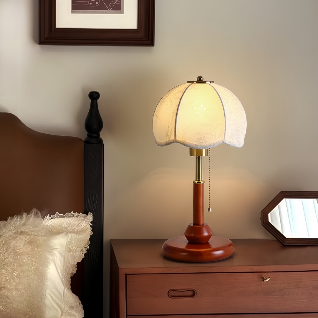 Lámpara de Mesa Vintage con Fo - Lighting Decor For Home reseña y precio
