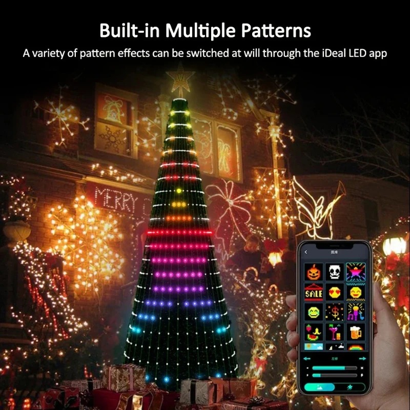Luces de Árbol de Navidad con  - Lighting Tree Decor reseña y precio