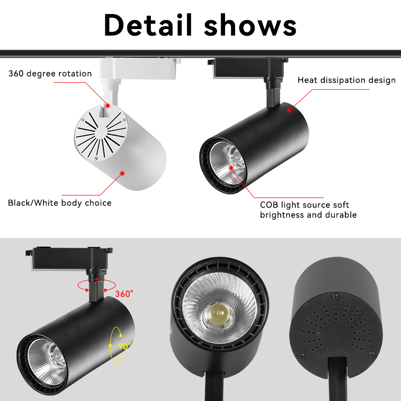 Luces de pista Led COB ilumina - Lighting Decor Store reseña y precio