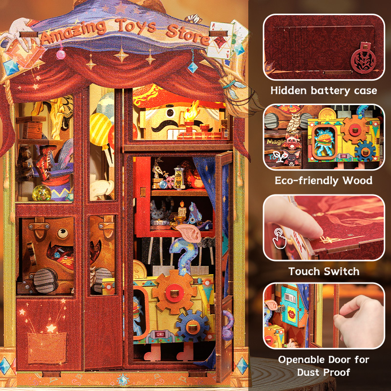 CUTEBEE-Kit de rincón de libro - Lighting Decor Store reseña y precio