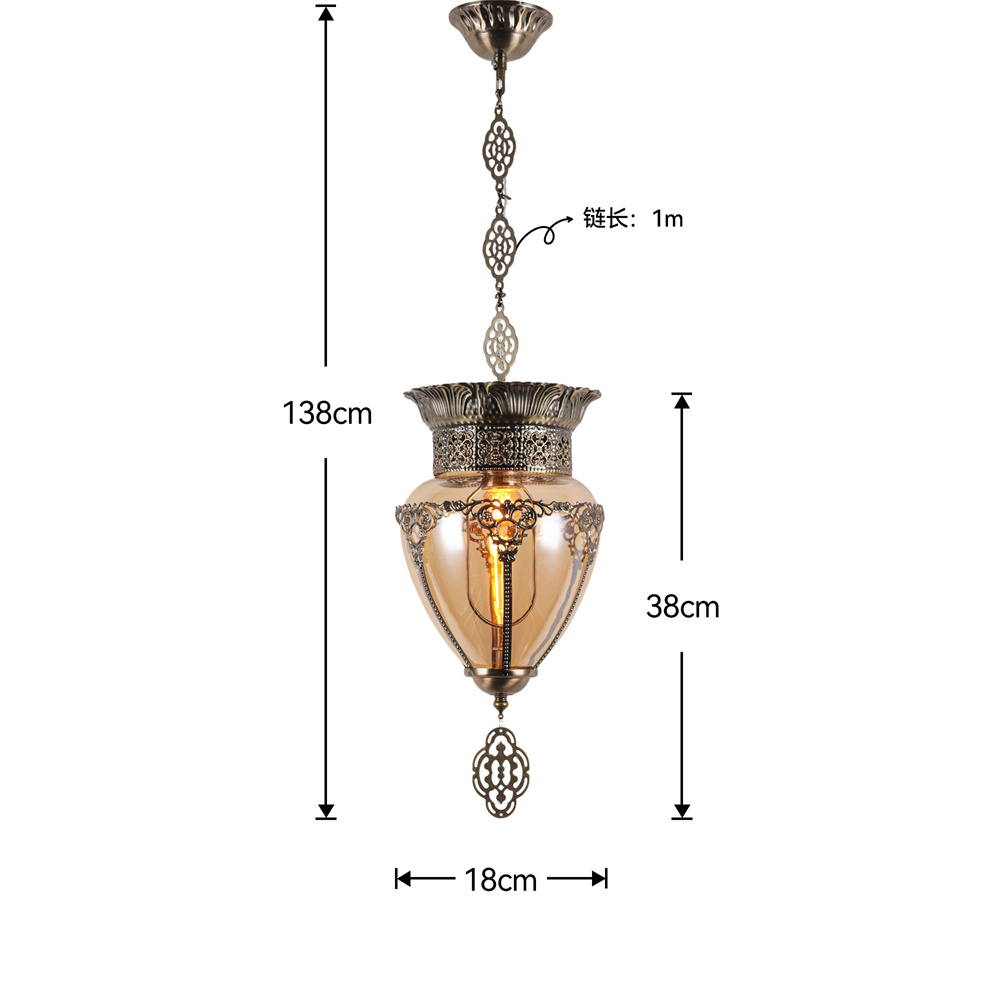 Luces colgantes de cristal hec - Lighting Decor Store reseña y precio