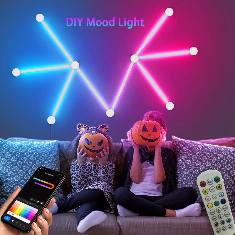 Lámpara de pared RGB inteligen - Lighting Decoration Ideas reseña y precio