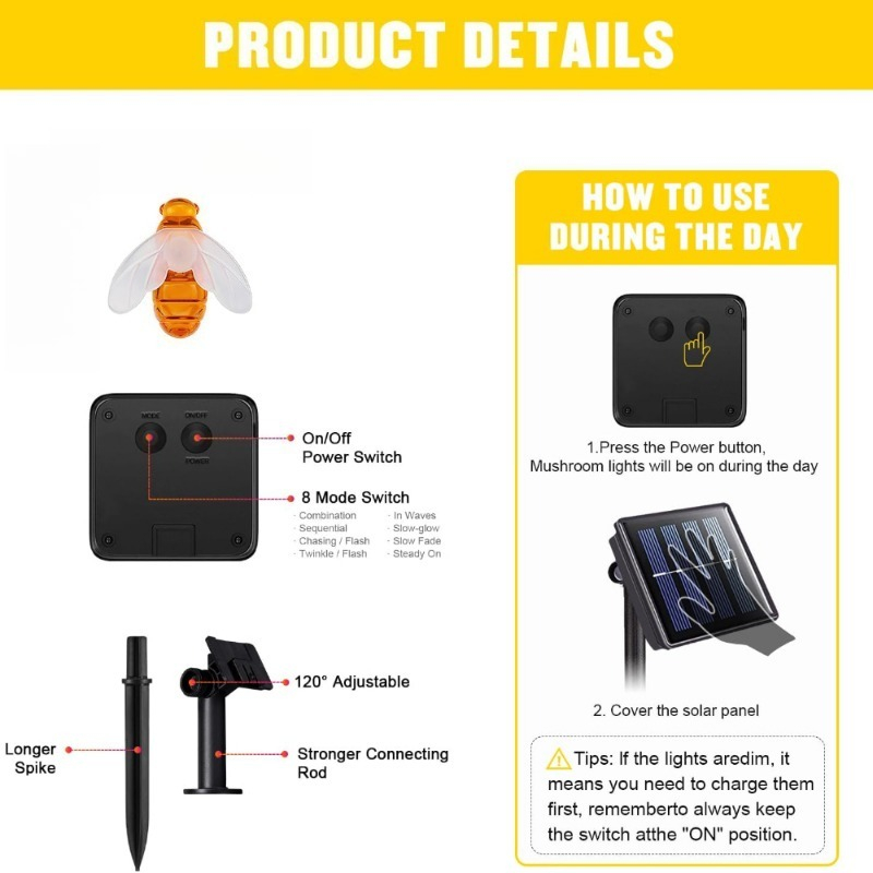 Guirnalda de Luces Solares con - Lighting Tree Decor reseña y precio