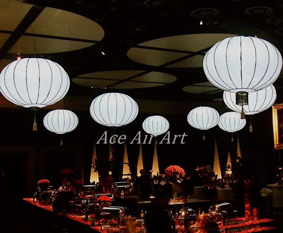 Bola inflable con luces LED pa - Restaurant Lighting Decoration reseña y precio