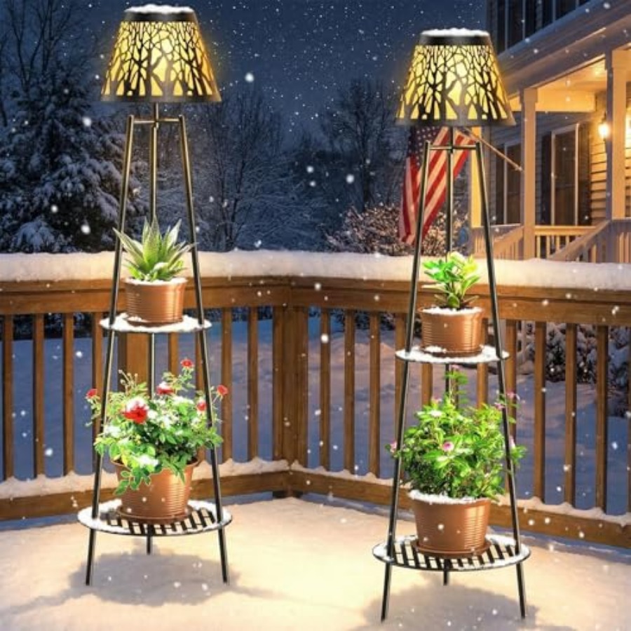 Paquete de 2 Lámparas Solares  - Lighting Decoration Outdoor reseña y precio