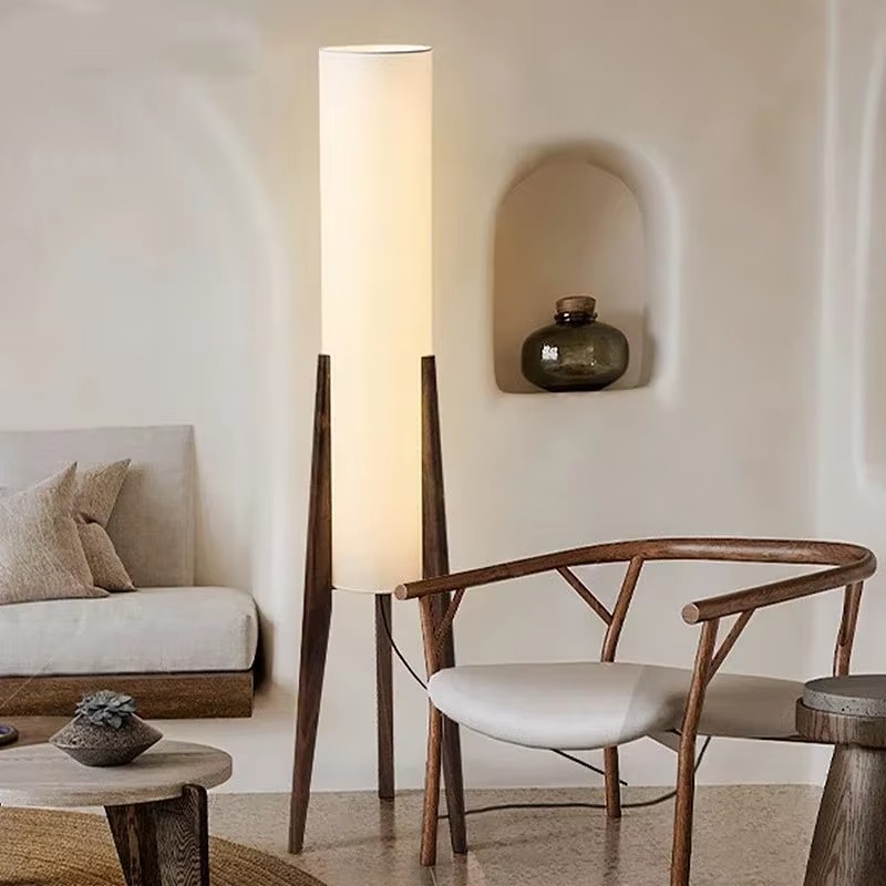 Lámpara de pie de madera japon - Floor Lamp Tripod reseña y precio