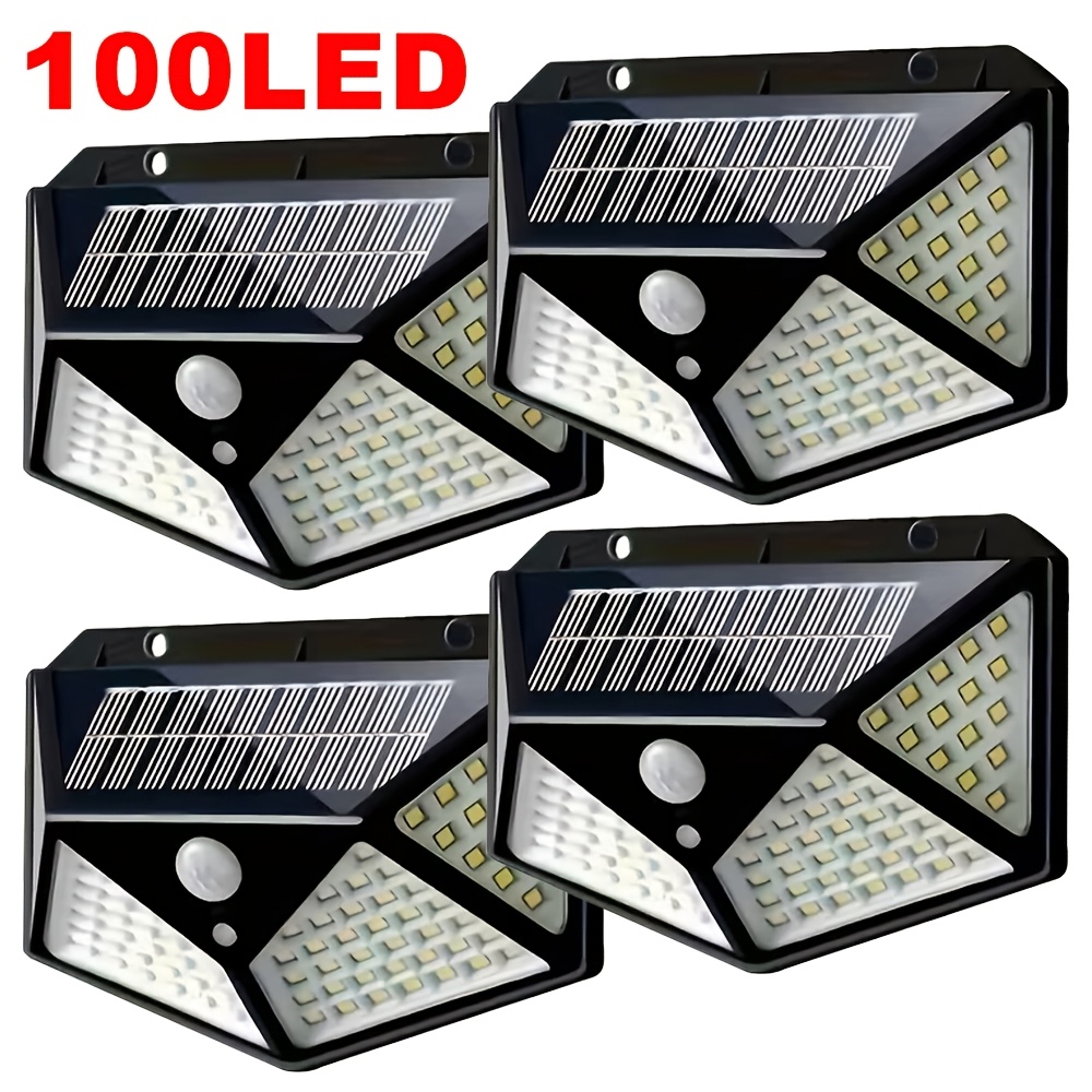 Lámpara Solar de Jardín de 100 - Lighting Decoration Outdoor reseña y precio