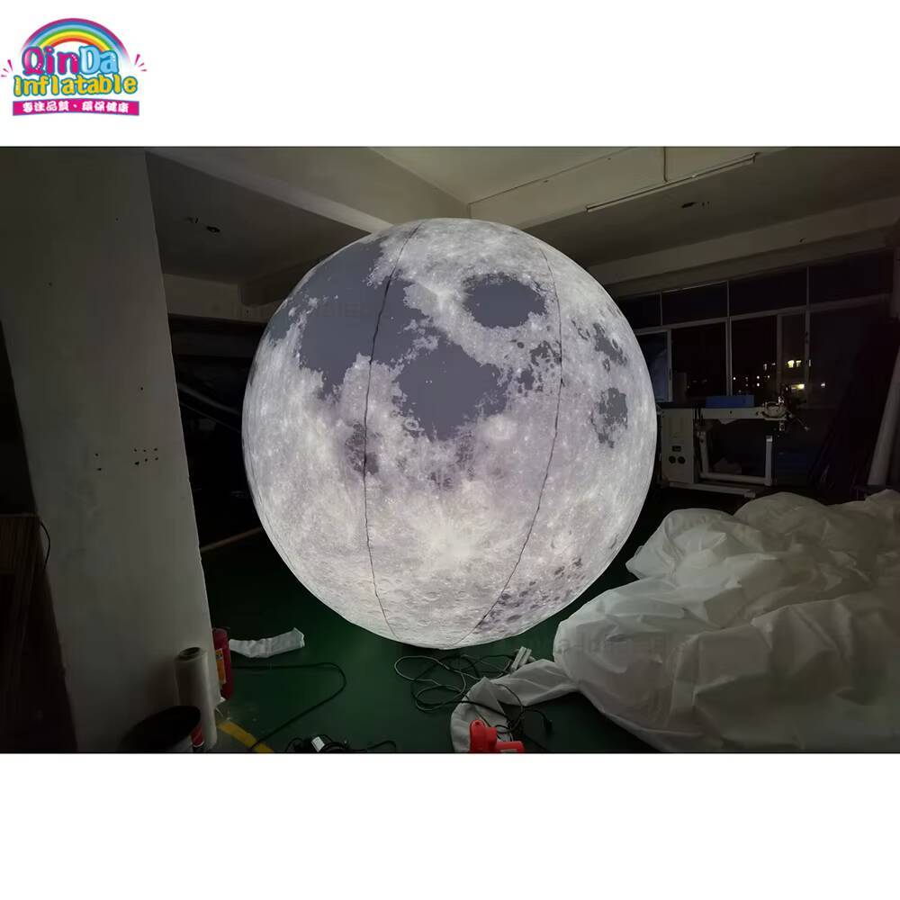 La luna inflable gigante decor - Lighting Decor Rentals reseña y precio