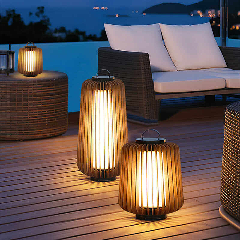 Lámpara de pie luminosa para p - Lighting Decoration Outdoor reseña y precio
