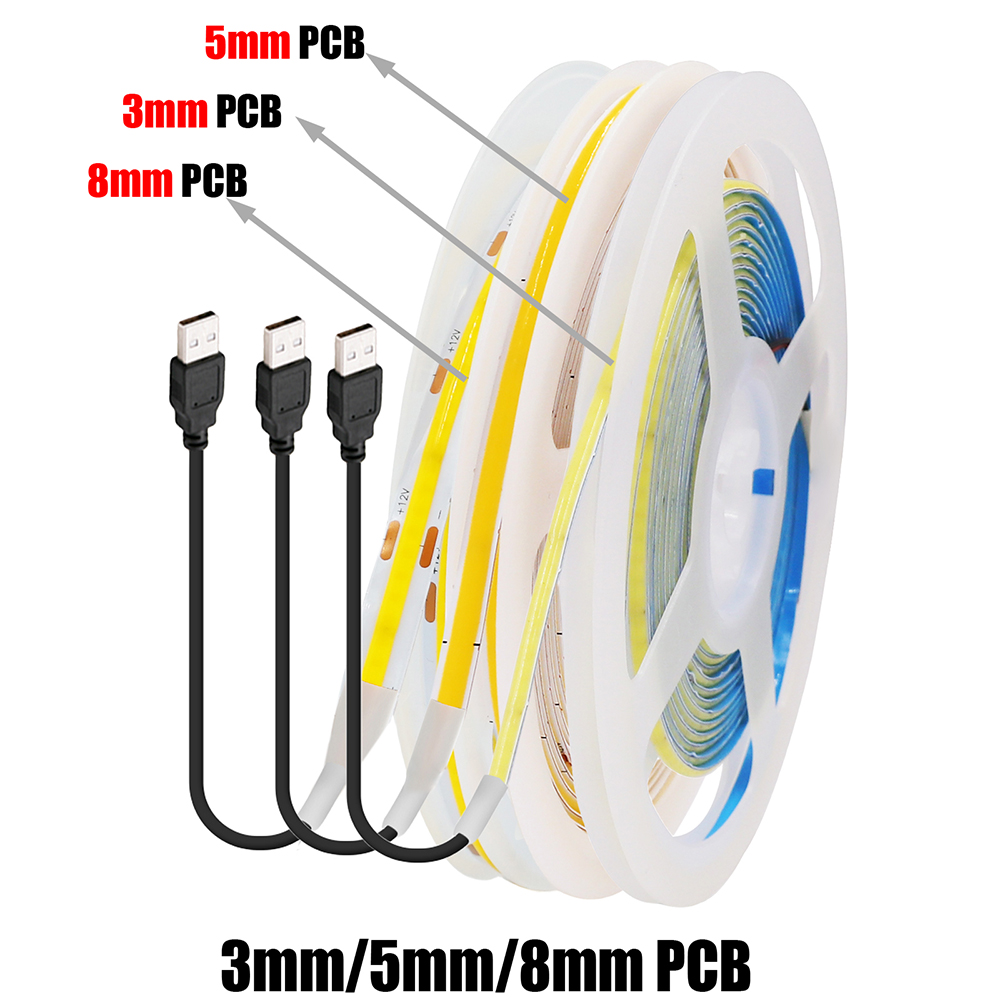 Tira de luces LED COB PCB de 5 - Decor Lighting Hours reseña y precio