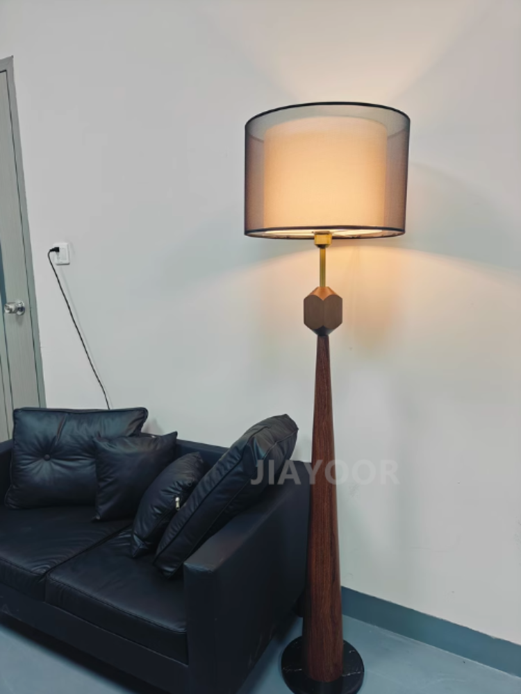 Lámpara de pie de madera antig - Floor Lamp Tripod reseña y precio