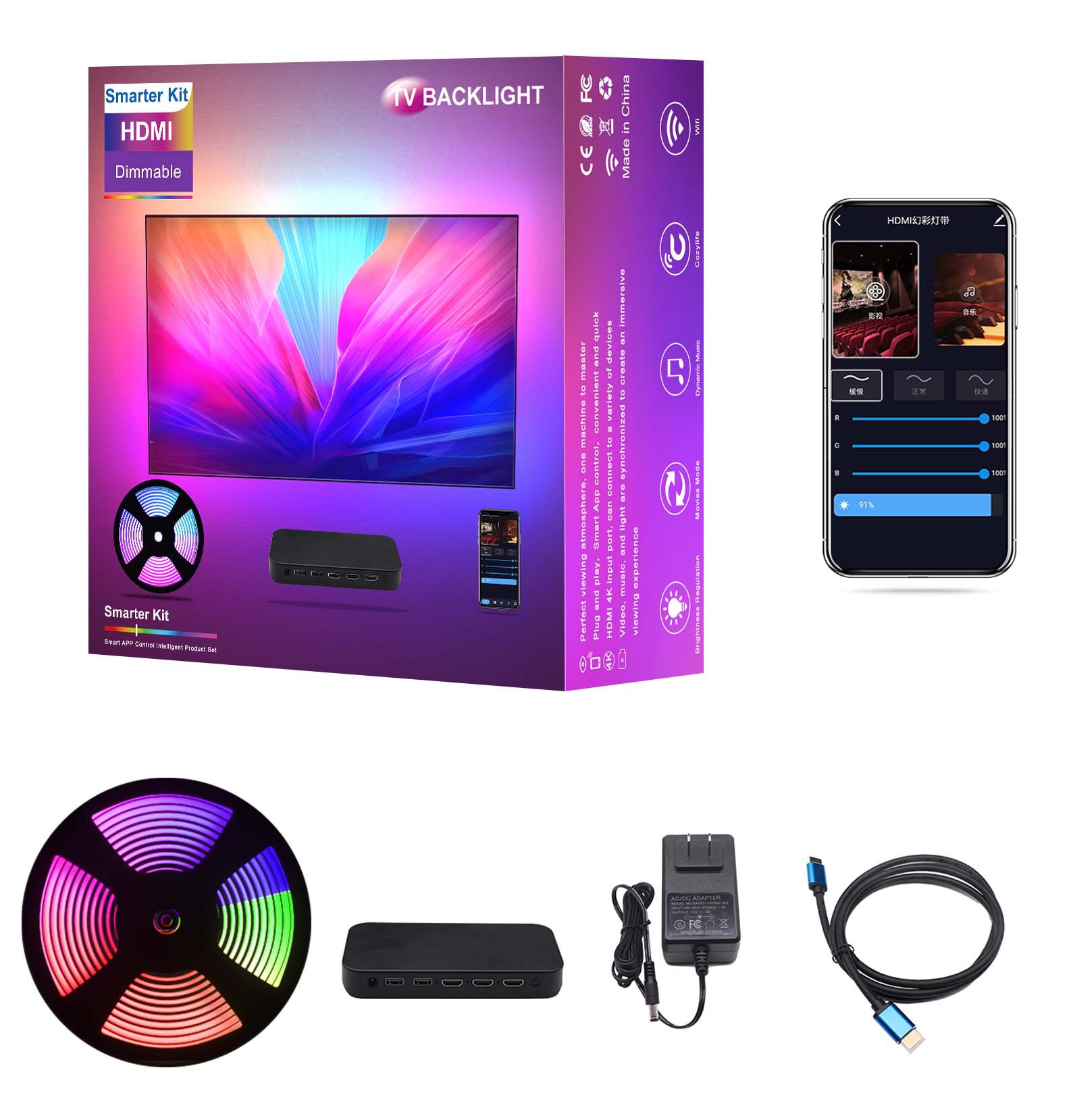 Kit de Luces Ambientales Intel - Ambient Led Strip reseña y precio